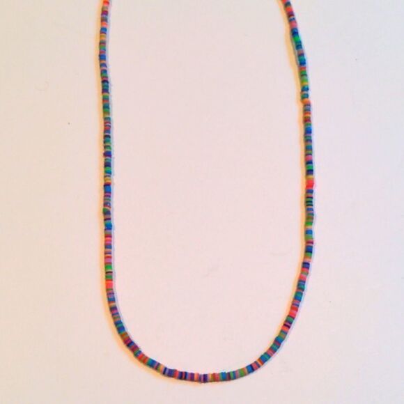 Neon Mix Eyeglass Chain Necklace Face Mask - Picture 5 of 5